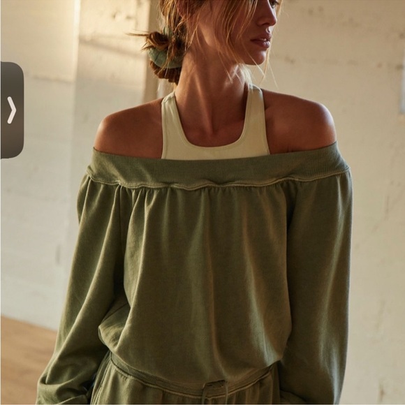 Free People One to Beat Onesie green size large - Picture 4 of 4